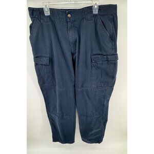 5.11 Men’s Tactical Relaxed Fit TDU Cargo Pant XL Reg Length Navy Blue 74003
